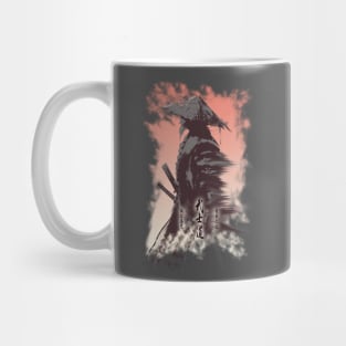 Bushido Code in Kanji - The Samurai Warrior Mug